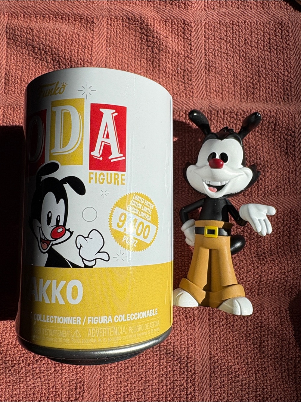 Funko Yakko Vinyl Figure - Black, White, Red & Tan